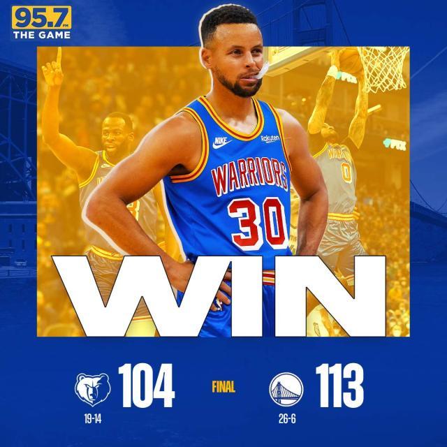 库里46分射穿灰熊破除心魔 佩顿二世化身最强奇兵